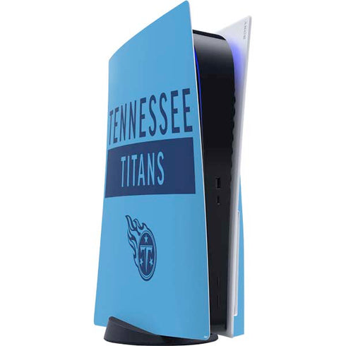 NFL Tennessee Titans Blue Performance Series PlayStation PS5 Skins