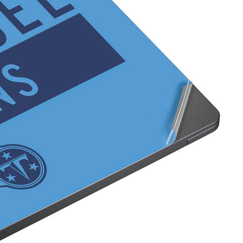 NFL Tennessee Titans Blue Performance Series Surface Laptop 7 15in Skin