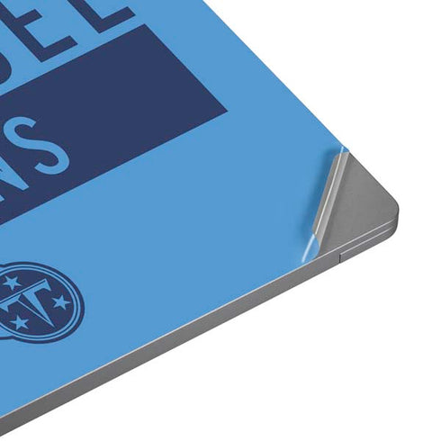NFL Tennessee Titans Blue Performance Series Laptop Skins