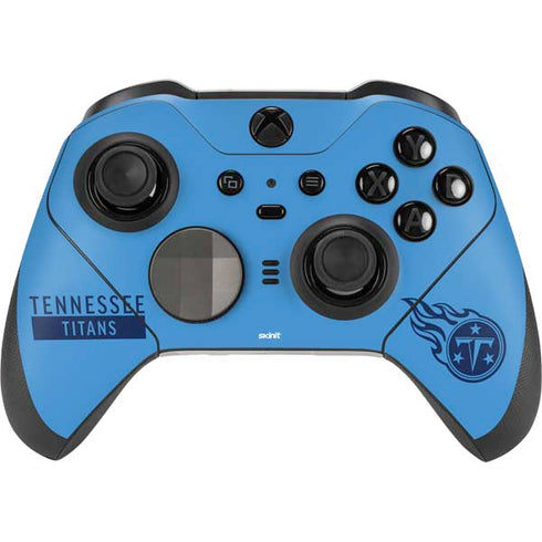 NFL Tennessee Titans Blue Performance Series Xbox Elite Wireless Controller Series 2 Skin