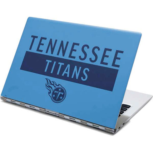 NFL Tennessee Titans Blue Performance Series Yoga 910 2-in-1 14in Touch-Screen Skin