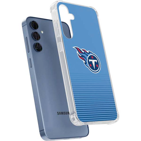 NFL Tennessee Titans Breakaway Galaxy A35 5G Clear Case