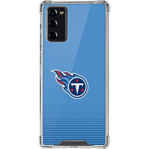 NFL Tennessee Titans Breakaway Galaxy Note20 5G Clear Case