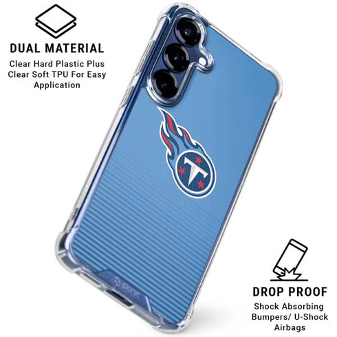 NFL Tennessee Titans Breakaway Galaxy S25 Clear Case