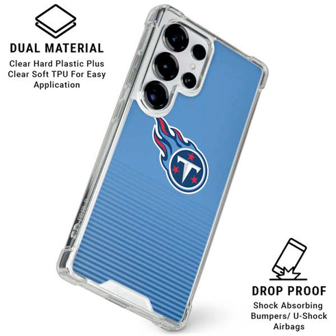NFL Tennessee Titans Breakaway Galaxy S25 Ultra Clear Case