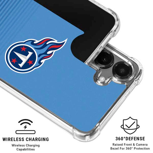 NFL Tennessee Titans Breakaway Galaxy S26 Plus Clear Case