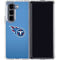 NFL Tennessee Titans Breakaway Galaxy Z Fold5 5G Clear Case