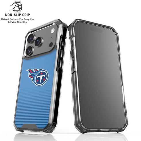NFL Tennessee Titans Breakaway iPhone 18 Pro Clear Case