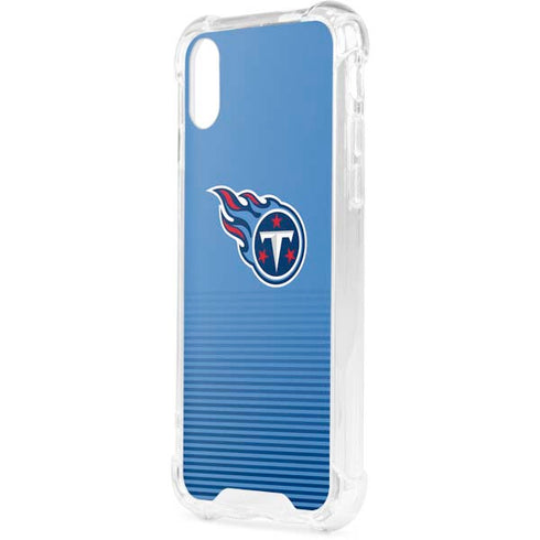 NFL Tennessee Titans Breakaway iPhone XS Clear Case