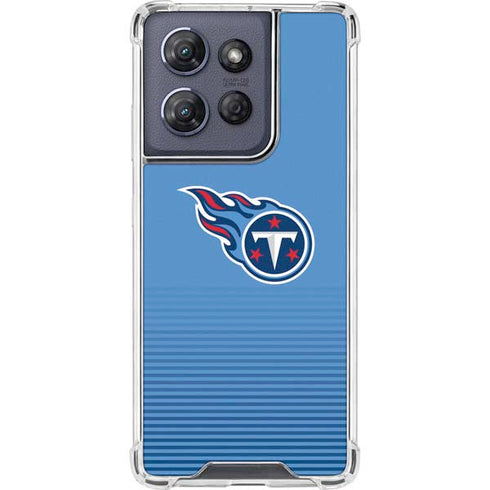 NFL Tennessee Titans Breakaway Moto G 5G (2025) Clear Case