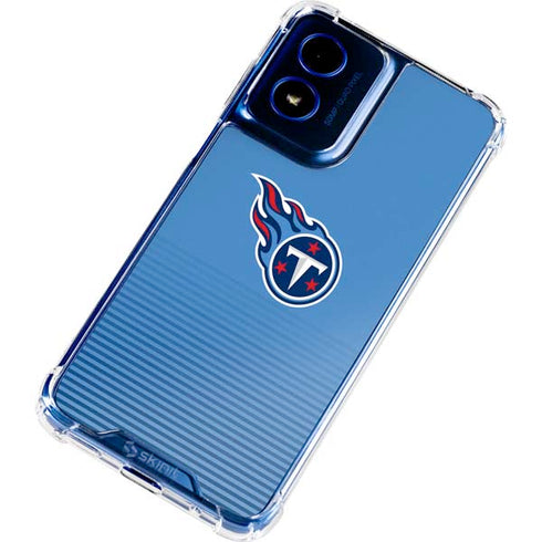 NFL Tennessee Titans Breakaway Moto G 5G (2024) Clear Case
