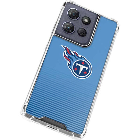 NFL Tennessee Titans Breakaway Moto G Stylus 5G (2025) Clear Case