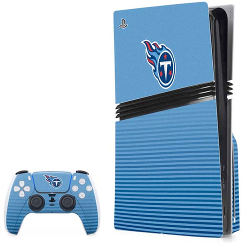 NFL Tennessee Titans Breakaway PS5 Pro Disk Bundle Skin