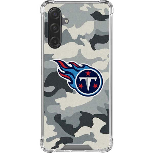 NFL Tennessee Titans Camo Galaxy A17 Clear Case