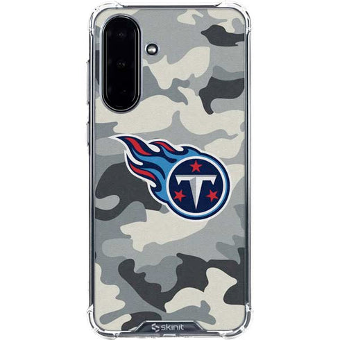 NFL Tennessee Titans Camo Galaxy A36 5G Clear Case