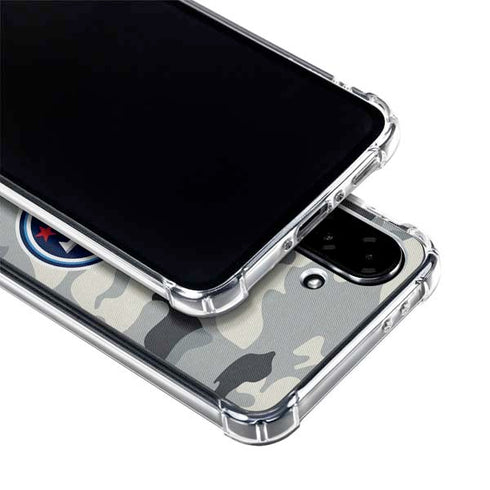 NFL Tennessee Titans Camo Galaxy A36 5G Clear Case