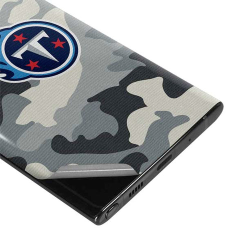 NFL Tennessee Titans Camo Galaxy Note 10 Skin
