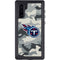 NFL Tennessee Titans Camo Galaxy Note 10 Waterproof Case