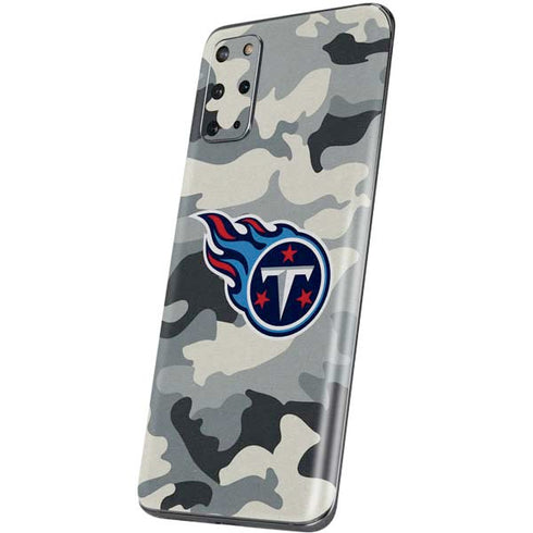 NFL Tennessee Titans Camo Galaxy S20 Plus Skin