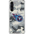 NFL Tennessee Titans Camo Galaxy S24 FE Clear Case