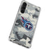 NFL Tennessee Titans Camo Galaxy S24 FE Clear Case