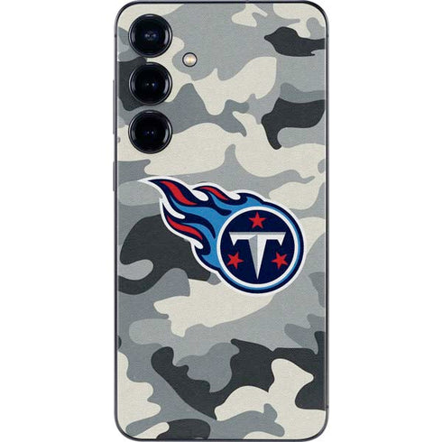 NFL Tennessee Titans Camo Galaxy S25 Plus Skin