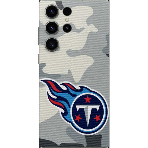NFL Tennessee Titans Camo Galaxy S24 Ultra Skin