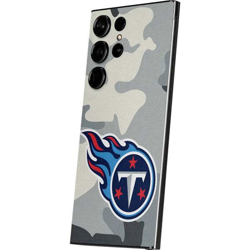 NFL Tennessee Titans Camo Galaxy S24 Ultra Skin