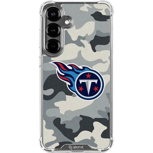NFL Tennessee Titans Camo Galaxy S26 Clear Case