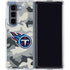 NFL Tennessee Titans Camo Galaxy Z Fold5 5G Clear Case
