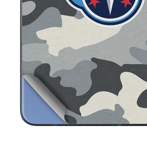 NFL Tennessee Titans Camo Galaxy Z Fold5 5G Skin