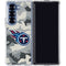 NFL Tennessee Titans Camo Galaxy Z Fold6 Clear Case
