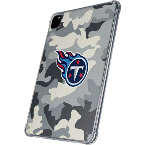 NFL Tennessee Titans Camo iPad Pro 11in (2024) Clear Case