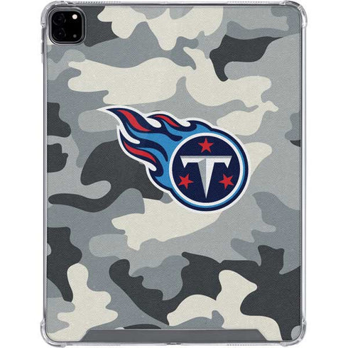 NFL Tennessee Titans Camo iPad Pro 12.9in (2020) Clear Case