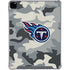 NFL Tennessee Titans Camo iPad Pro 12.9in (2020) Clear Case