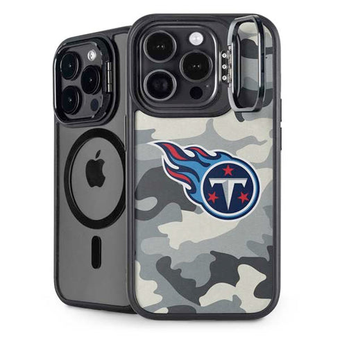NFL Tennessee Titans Camo iPhone 14 Pro Max Kickstand Case