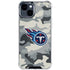 NFL Tennessee Titans Camo iPhone 15 Clear Case