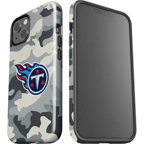 NFL Tennessee Titans Camo iPhone 15 Impact Case