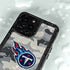 NFL Tennessee Titans Camo iPhone 15 Pro Waterproof Case