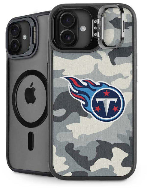NFL Tennessee Titans Camo iPhone 16 Plus Kickstand Case