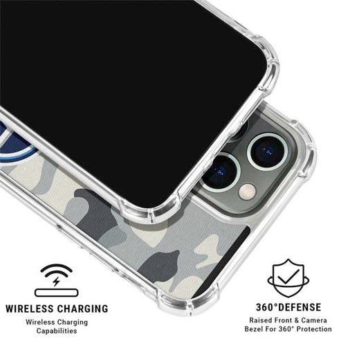 NFL Tennessee Titans Camo iPhone 16 Pro Clear Case