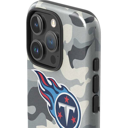 NFL Tennessee Titans Camo iPhone 16 Pro Impact Case