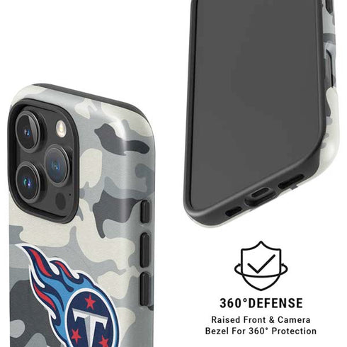NFL Tennessee Titans Camo iPhone 16 Pro Magsafe Impact Case
