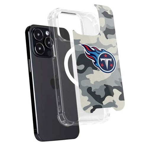 NFL Tennessee Titans Camo iPhone 16 Pro Max MagSafe Case