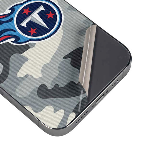 NFL Tennessee Titans Camo iPhone 16 Pro Max Skin