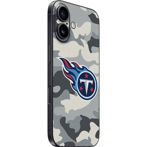 NFL Tennessee Titans Camo iPhone 16 Skin