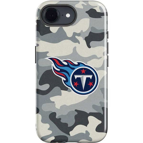NFL Tennessee Titans Camo iPhone 16e Impact Case