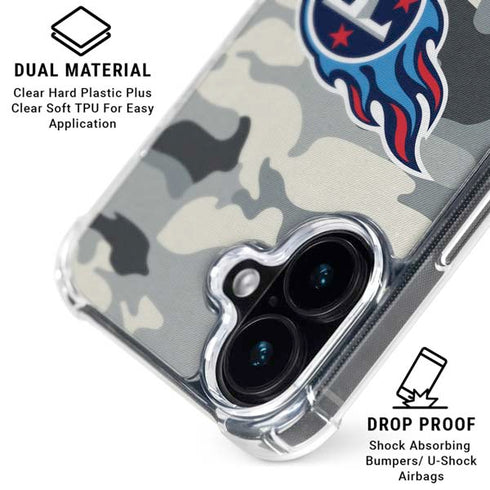 NFL Tennessee Titans Camo iPhone 17 MagSafe Case