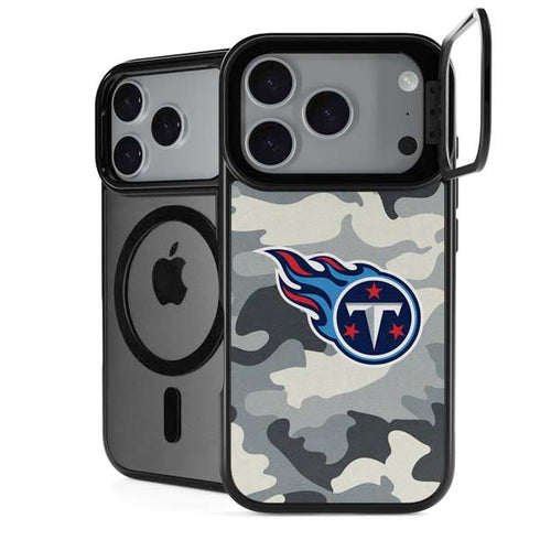 NFL Tennessee Titans Camo iPhone 18 Pro Kickstand Case