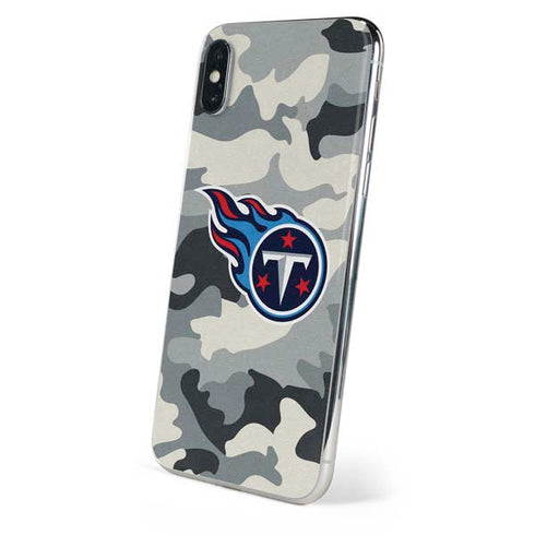 NFL Tennessee Titans Camo iPhone XS Max Skin